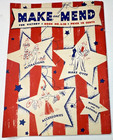 Vtg 1942 Make And Mend For Victory Book No S-10 Wwii Wartime Sewing Patriotic