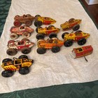 1930   s Vintage Marx Tin Litho Wind-up Racecar Racer Race Car Windup Midget 4 5 7