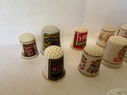 Vintage Porcelain Thimbles Brands Lot 23 Bone China Campbells  Watkins  Ty-phoo