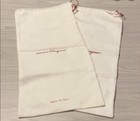 Salvatore Ferragamo Drawstring Dust-bag Shoe Bags 17  X 8   Set Of 2