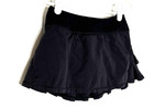 Ivivva By Lululemon Girls Skort 8 Set The Pace Black Pleated Tennis Skirt