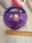 Kong Jumbler Ball Interactive Dog Toy M  L Tough Fetch Squeaker Toy Purple