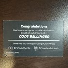 Cody Bellinger Signed Official Mlb Baseball - Fanatics Authentic Coa