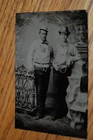 Circa 1870 Tintype Of Fireman - Cdv Size - Set Of 3