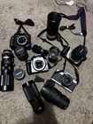 Camera Lot Parts And Accessories Untested Lens Bundle As Well Clean