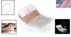 900pcs 7mm Silver Plated Jump Rings - Perfect For Diy Jewelry Making