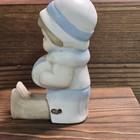 Beautiful Antique Bisque Doll 5    With Molded Muff And Jointed Legs Shackman