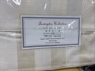 King Sheet Set Lexington Collection 600 Thread Count 100  Cotton Damask Stripe