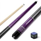 58inch Canadian Maple Pool Cue Stick W  Leather Tip   Cue Chalk Ideal Billiards
