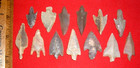  13  Neo mesolithic Stemmed Points  3 5k - 8k Yrs  African Artifacts  Yx-17