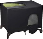 Baby Blackout Crib Canopy Cover  Stretchy Polyester Mesh  Blocks Light 