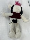 Vintage Russ Berrie Black White Dog Vguc Tags  11    Plush Stuffed Animal