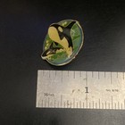 Vtg Skagway Alaska Orca Killer Whale Enamel Hat Lapel Pin Travel Souvenir