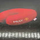 Mlily Memory Foam Travel Neck Pillow Pink U-shaped Flight Airplane Cushion Cover