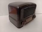 Wards Airline Bakelite Tube Radio Antique 1940s Vintage Art Deco