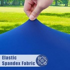 Spandex Fitted Tablecloth 30x72 Blue For 6 Foot Tables
