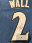 Nba Washington Wizards John Wall Blue black Autograph Jersey  Xl Coa Global Auth