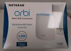 New Open Box  Netgear Orbi Home Mesh Wifi System  Router   Wall Plug Rbk20w