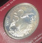 1972 Bahama Two-dollar Proof Coin  Original Box c o a      Very Rare     must See    
