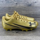 Under Armour Blur Select Youth Football Cleats Gold Metallic Size 6y 3028233