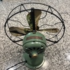 Antique Old General Electric Ge Type Avv 4 Brass Blade Desk Fan Restored