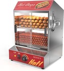 Commercial Hot Dog Steamer Machine 42 3qt Hot Dog Machine With Bun Bread Warmer