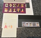 Diana Princess Of Wales 1961-1997 Royal Mail Mint Stamps Two Packs W child Note