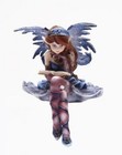 Whimsical 4  Purple Fairy Figurine - Perfect Gift For Home Decor Lovers