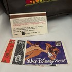 Disney Animal Kingdom Backpack Safari Hat Pins Lot   1998 Cast Preview Tickets