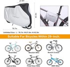 Bike Cover waterproof Outdoor Bicycle Cover Anti Dust Rain Snow Uv  Bike Rain   