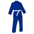 Blue Karate Gi Martial Arts Uniform Lightweight W  Free Belt Kids   Adults Sizes