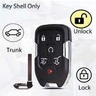 Key Fob Shell Case Replacement Fits For Chevy Suburban Tahoe Gmc Yukon 2015 