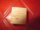 Vintage Texaco Gas Company Metal   Wood 1960 s Small Printers Block