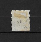 St Lucia 1882-1884 1d Black Surcharged Good Used  Slight Toning  Sg 26   h235 