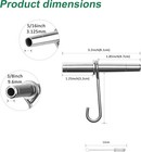 Stainless Steel Maple Syrup Taps Kit - 3 Spiles And Hooks For Easy Sap Collec   