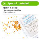 100g Rechargeable Desiccant Packs  Indicating Silica Gel  Gun Safe Dehumidifier