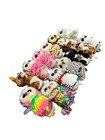 Lot Of 13 Ty Beanie Boos Big Eyed Stuffed Animals  Preowned 