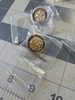 8 New Rotary International Pins   8 Pendants Gear Logo 