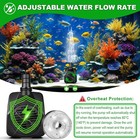 Submersible Fountain Pump Water Pump With Light Quiet Outdoor Garden Pond Light