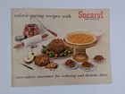 Vtg Sucaryl Sweetener Recipe Booklet Calorie-saving Diabetic Diet Advertising 2k