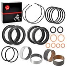 Fork Bushing Dust Oil Seals Kit For Suzuki Gsx-r600 Gsx-r750 Gsf1200 Bandit 1200