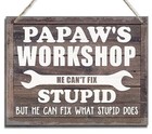 Rustic Sign  Grandpa s Gifts  Father s Day Gift  Grandpa s Gift  Hanging 