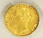 1885-m S-3857c Ww Complete Australia Gold Sovereign Pcgs Xf45 New Holder  r330