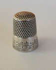 Antique Mkd Ketchum Mcdougall Sterling Silver Sewing Thimble Size 8