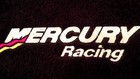 2 Mercury Racing Towels 54    30  Black With Embroidery W 2 Decals