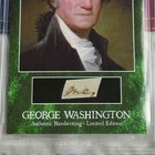 George Washington Handwritten Word Removed From An Autograph Letter Signed