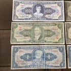 Brazil Banknotes Lot Of 6 No Date 1950s 1960s 1-50  1-10  2-5  2-1 Cruzeiros