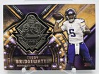 2015 Topps Teddy Bridgewater Quarterback Fantasy Club Medallion Silver  50 Min 
