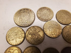 Lot Of 41 Silver Sweden Coins