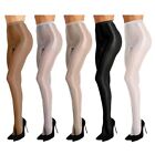 Us Womens Control Top Ultra Shimmery Footed 70d Stockings Pantyhose Dance Tights